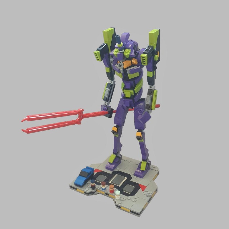 Lego Shinji's EVA UNIT-01 - Neon Genesis Evangelion