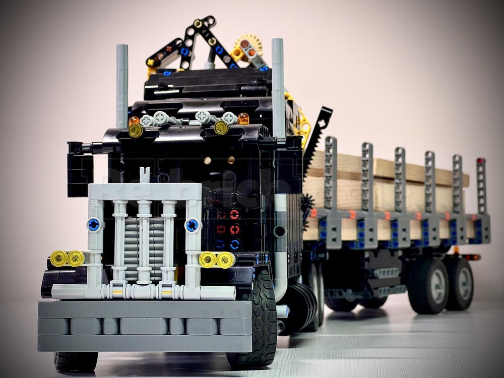 Lego PETERBILT 379/LOGGING TRAILER