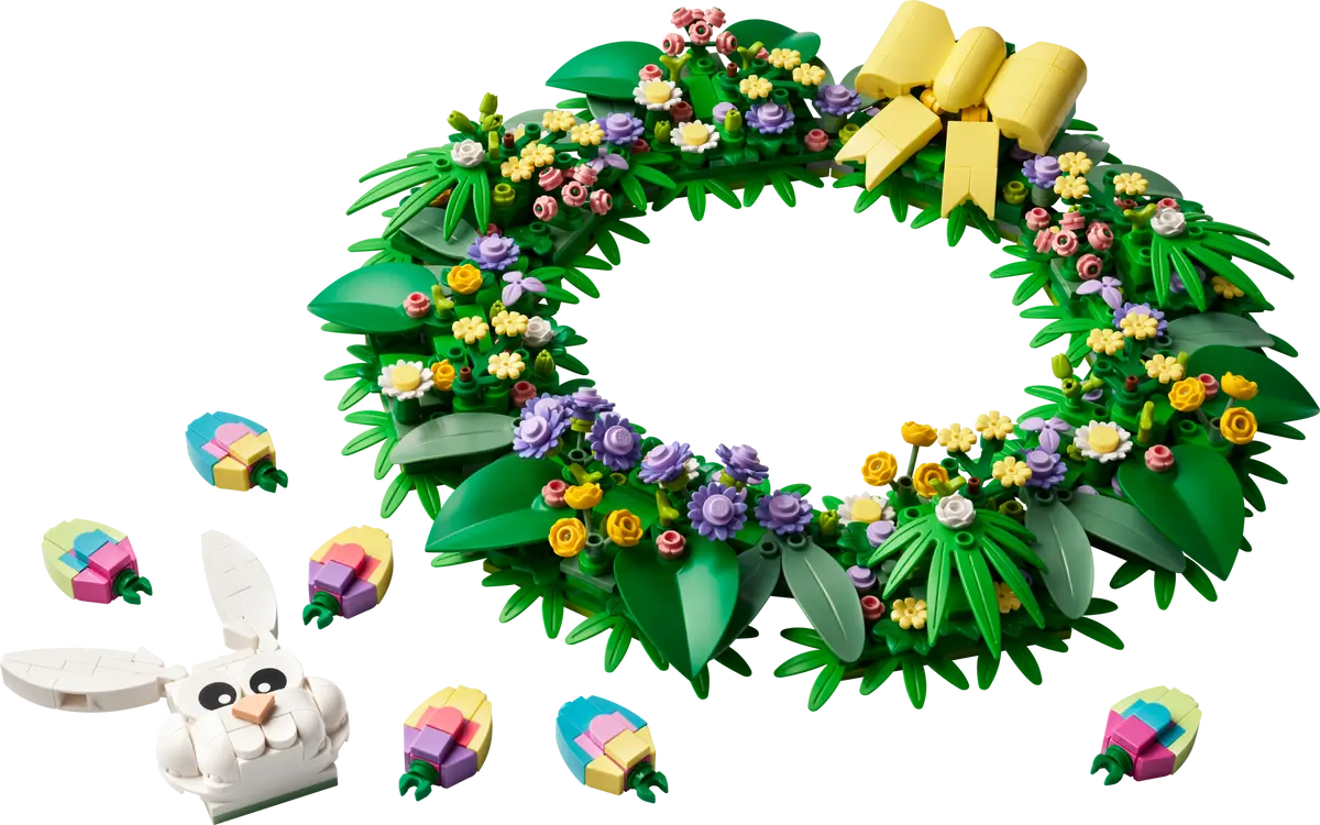 Lego Spring Wreath