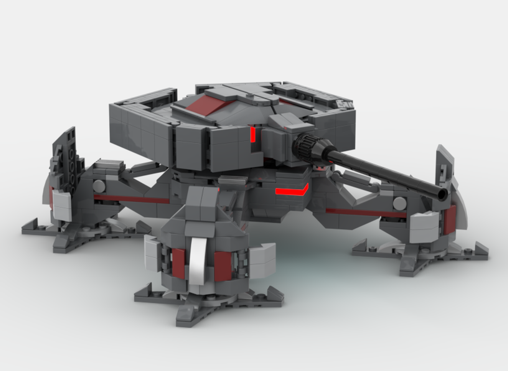 Lego 'Heavy Scwanzlurch' heavy mobile pillbox (inspired