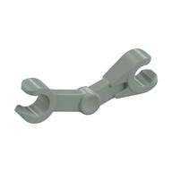 Lego Arm Mechanical with 2 Clips [Battle Droid] / Light Gray