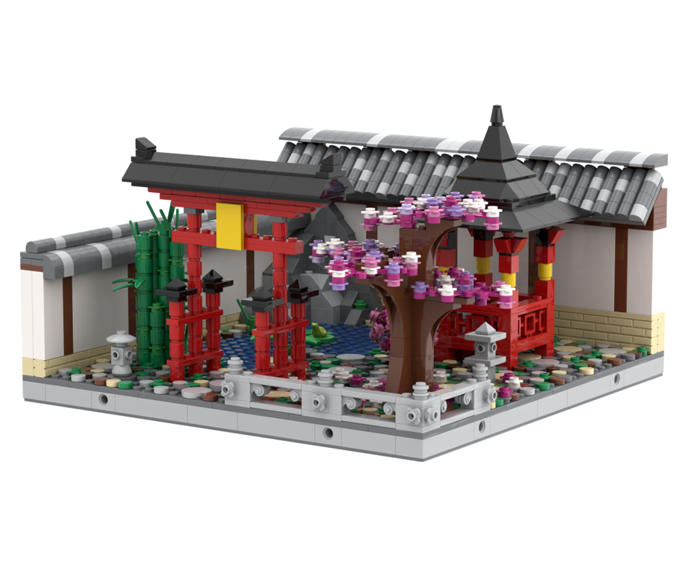 Lego Japanese Zen Garden
