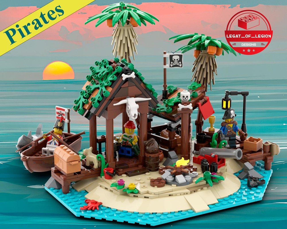 Lego 6258 Smuggler’s Shanty Remake