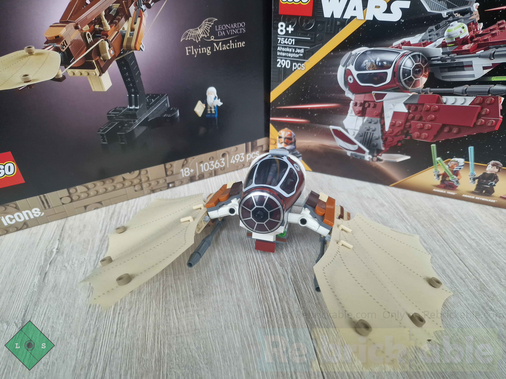 Lego Leonardo Da Vinci's Interceptor