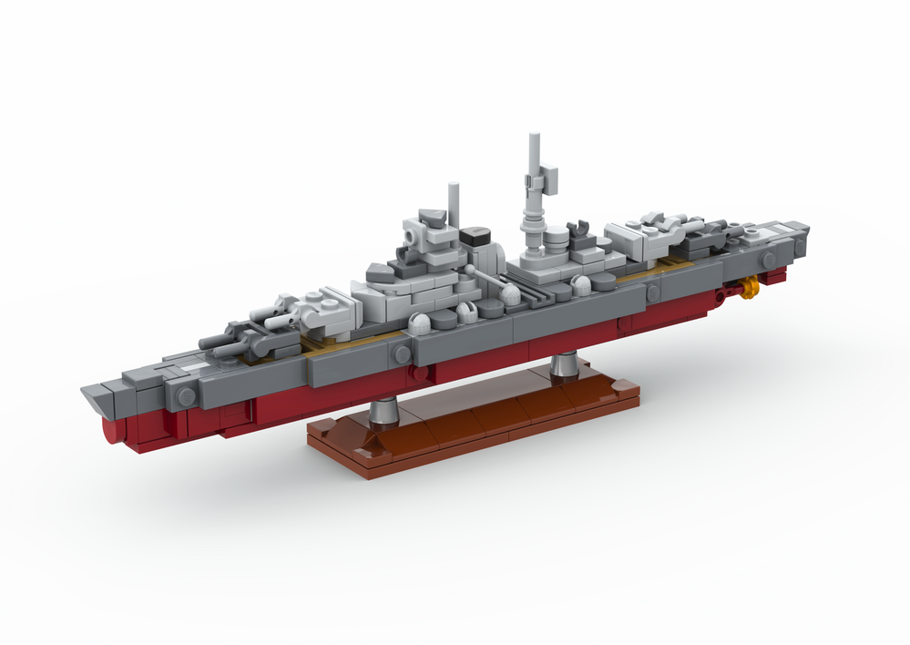 Lego Tirpitz Battleship