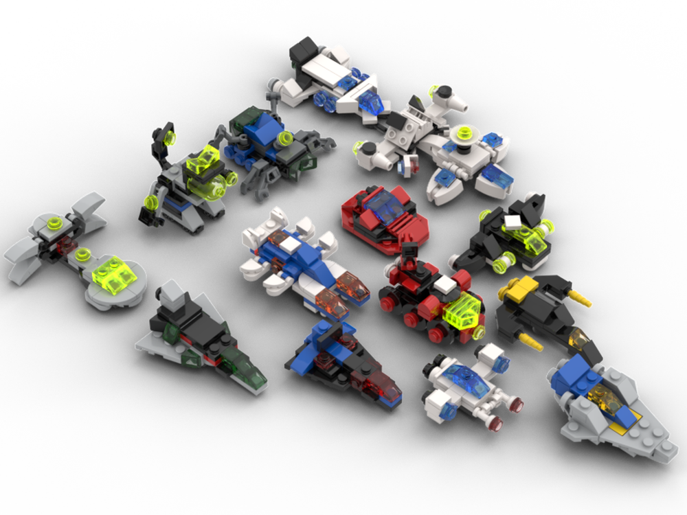 Lego Classic Space Micro Fleet