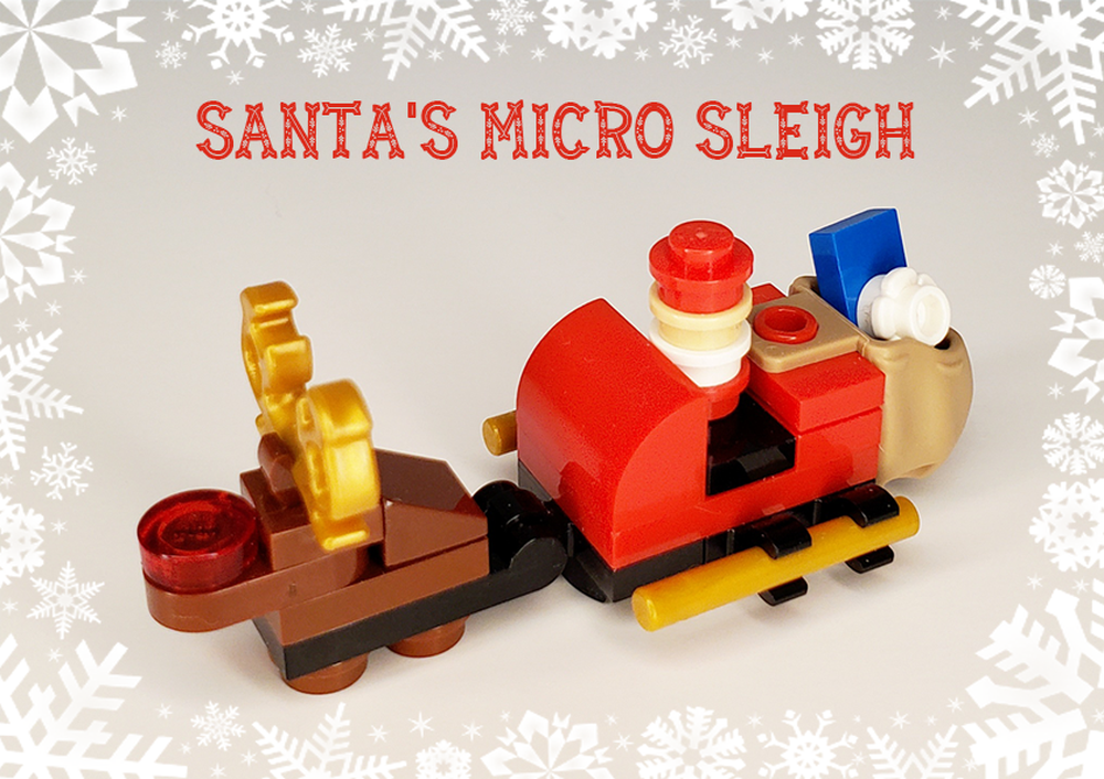 Lego Santa's Micro Sleigh