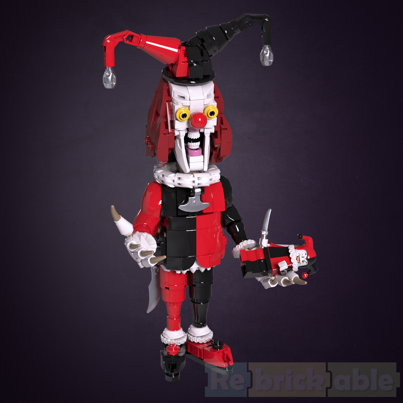 Lego Creepy Harlequin