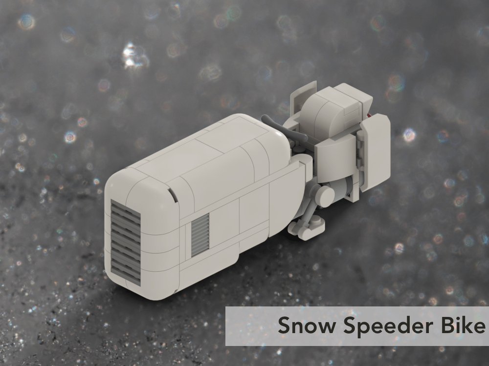 Lego Snow Speeder Bike