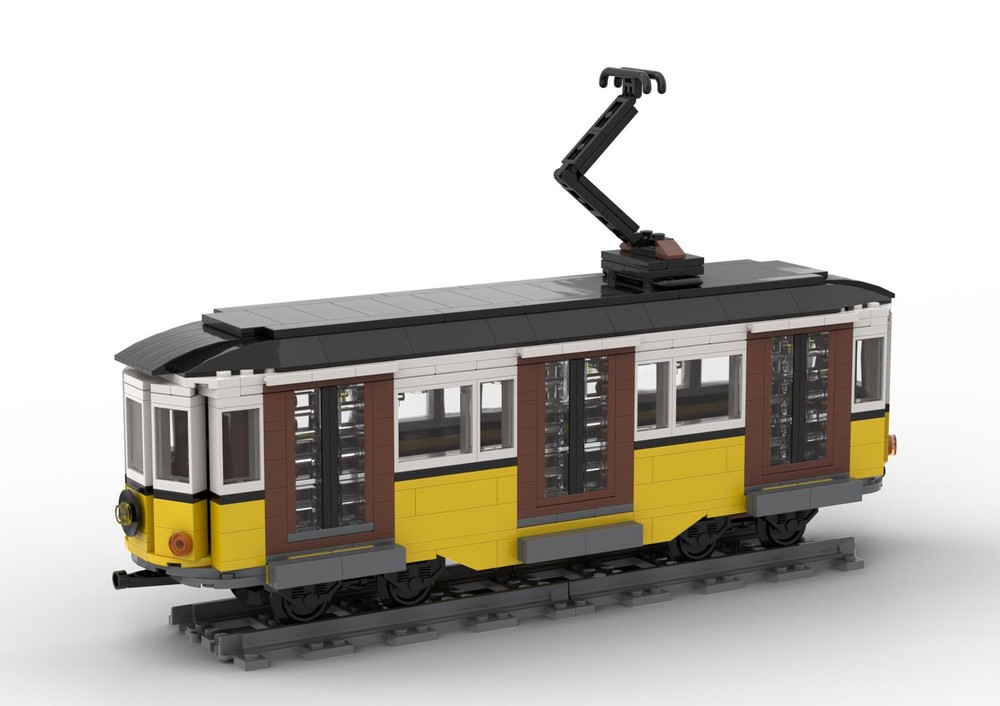 Lego typical Milanese tram type 1928