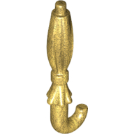 Lego Equipment Umbrella Folded / Pearl Gold