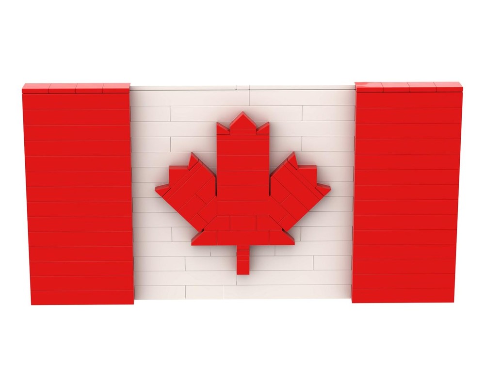 Lego Canada Flag