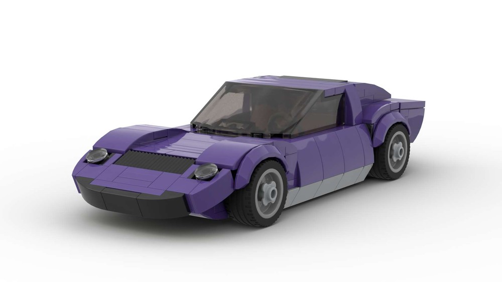 Lego 1966 Lamborghini Miura P400 purple