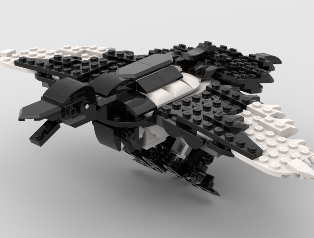 Lego Eurasian magpie (Pica Pica) - 31165 ALT