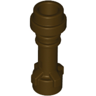 Lego Weapon Lightsaber Hilt with Bottom Ring / Dark Brown