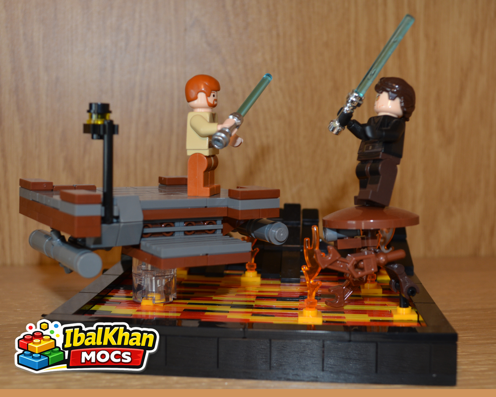 Lego Duel on Mustafar