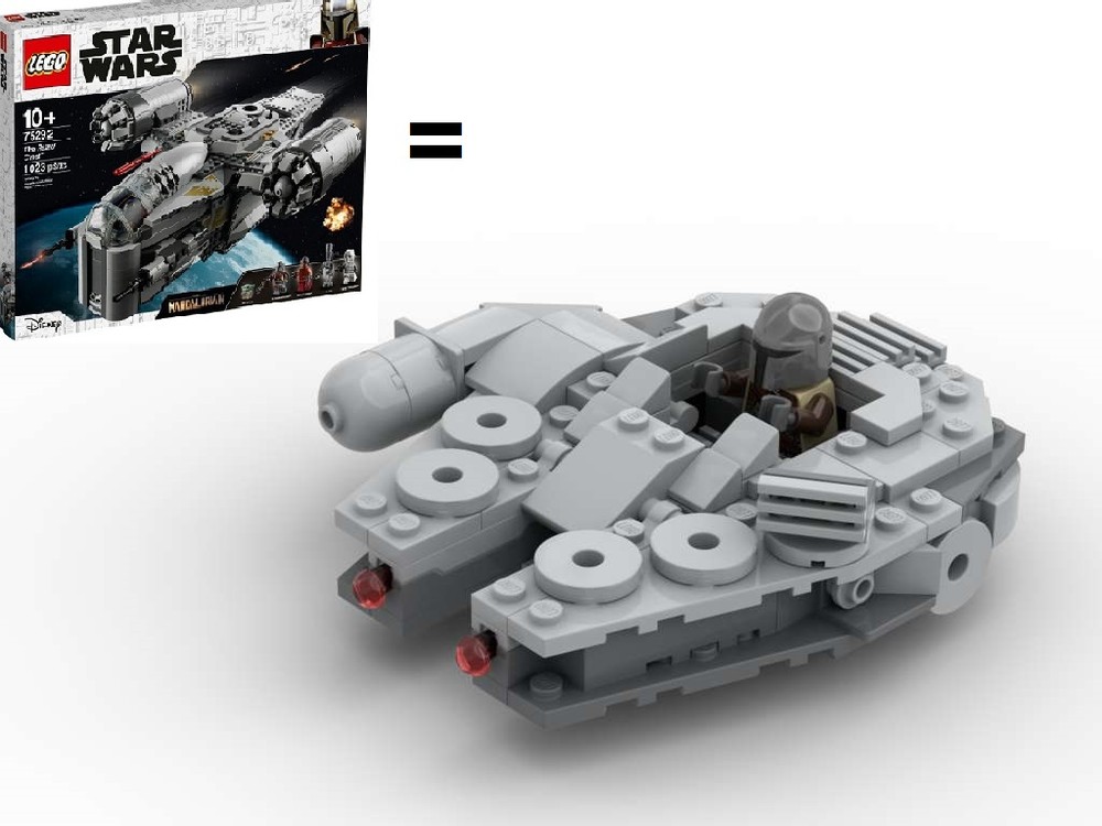Lego Mini Falcon 75292 Free MOC