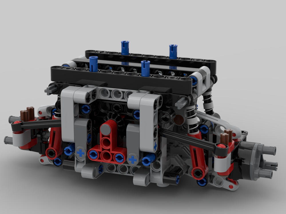Lego MOC FWD, RWD and 2 speed gearbox for a 4x4