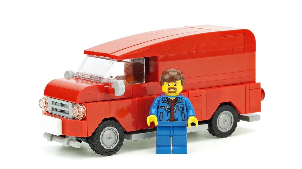 Lego Old red van