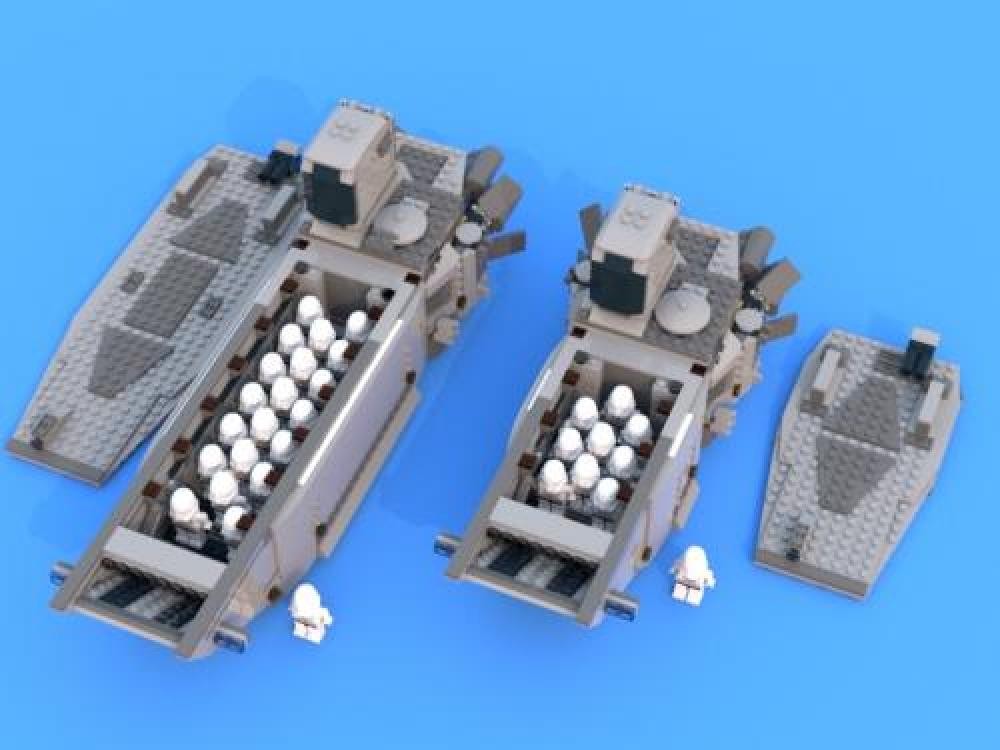 Lego First Order Transporter Extension