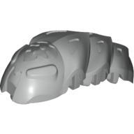 Lego Large Figure Accessory, Rahkshi Kraata Stage 2 with Marbed Metal Blue Tail Pattern / Pearl Very Light Gray