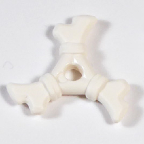 Lego Weapon Throwing Star / Shuriken, Bone