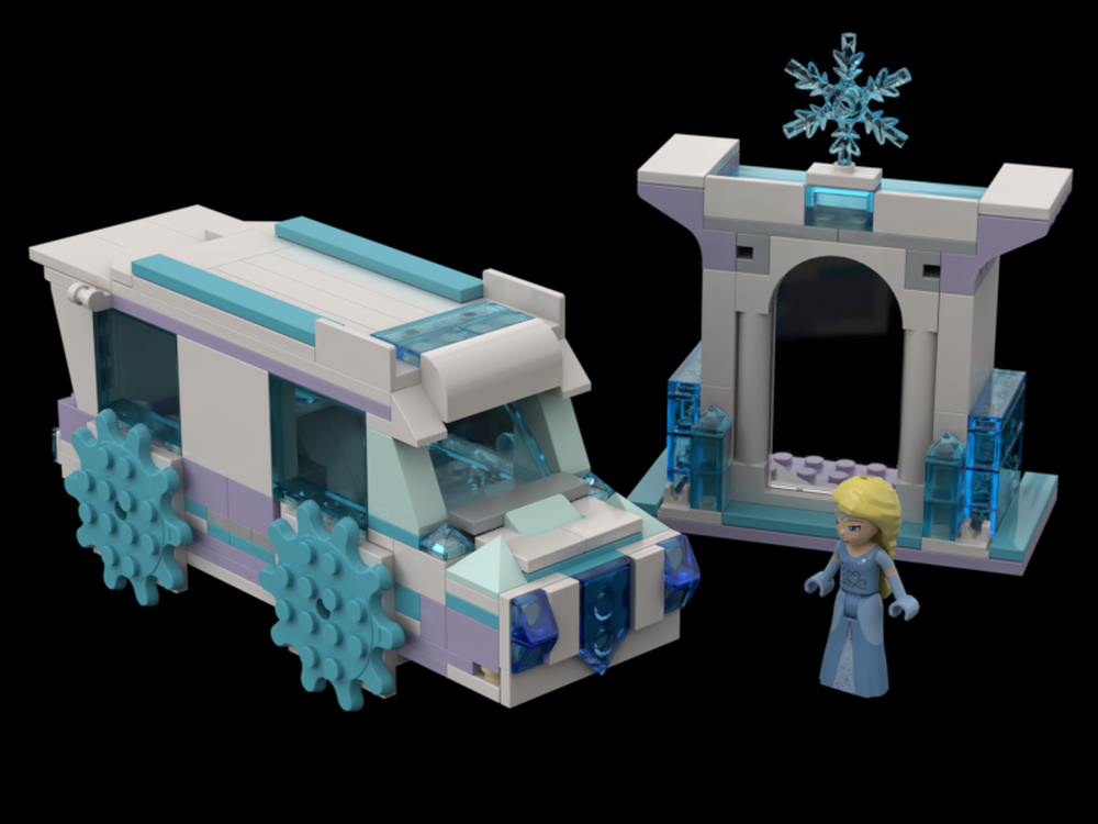 Lego Elsa's Minivan