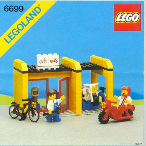 Lego Cycle Fix-It Shop