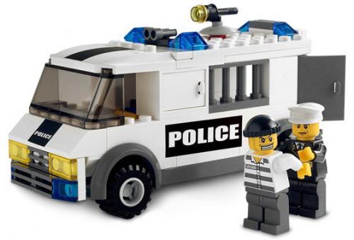 Lego Prisoner Transport, Black Logo