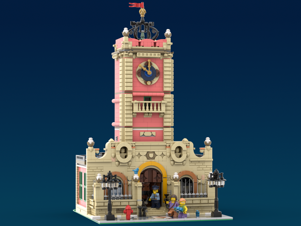 Lego Old Town Clocktower