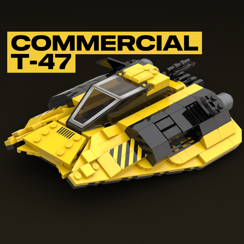 Lego Civilian T-47 Airspeeder (Commercial Model)