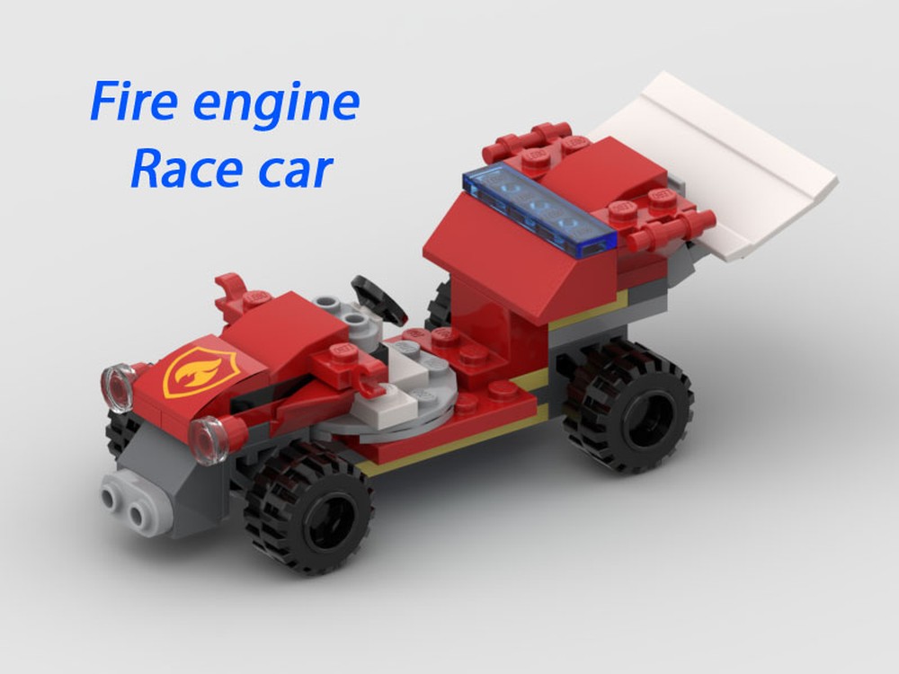 Lego 60279 Fire engine race car