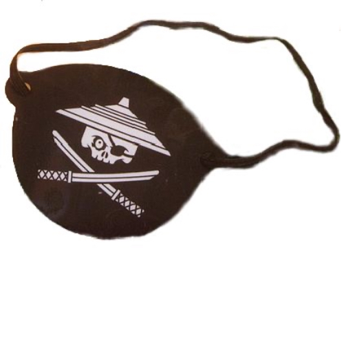Lego Play Gear, Eyepatch, Ninjago Sky Pirates / Black