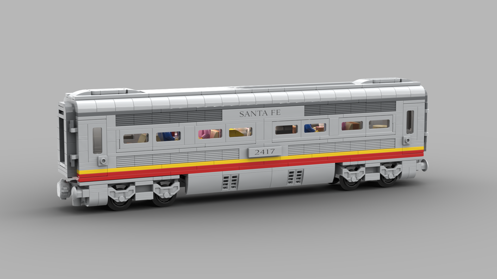 Lego Santa-FE : Modern carriage designs