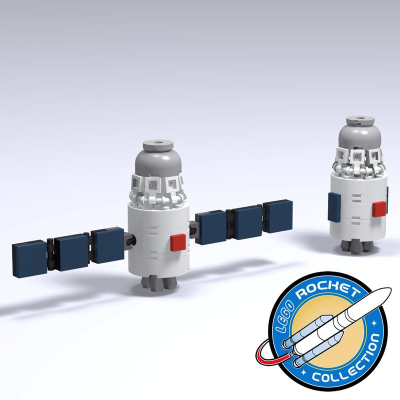 Lego Next Gen Chinese Capsule 1:110 (like Saturn V)