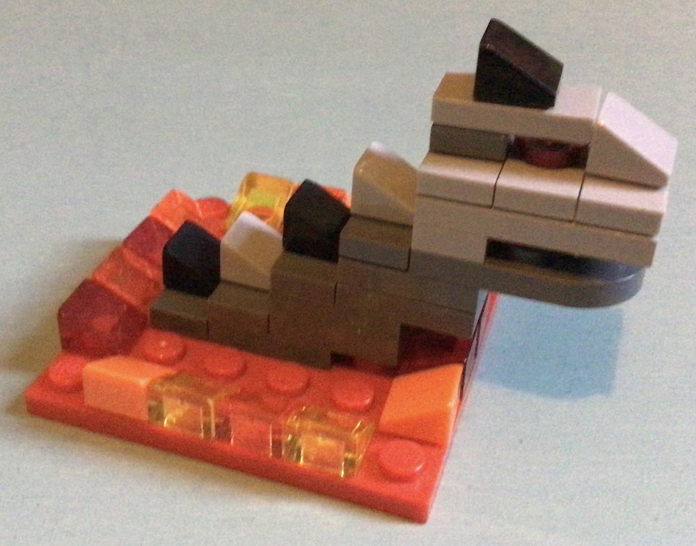 Lego Lava monster