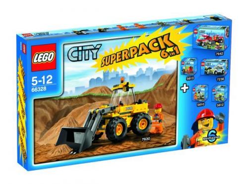 Lego City Super Pack 6 in 1