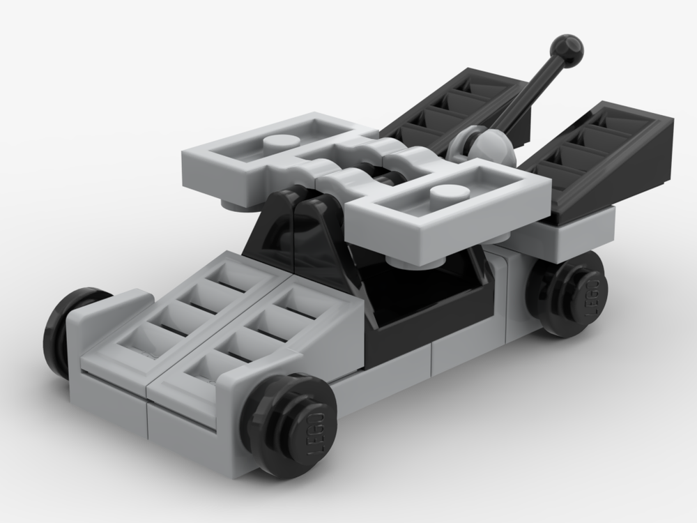 Lego Miniature Delorean Time Machine