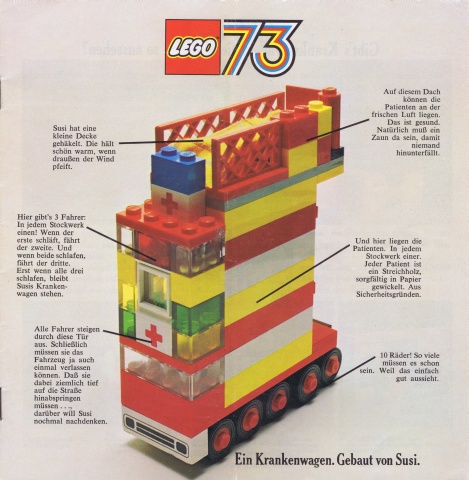 Lego 1973 Large Austrian (97520-Øs)