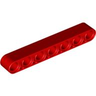 Lego Technic Beam 1 x 7 Thick / Red