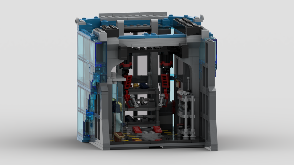 Lego 76269 Avengers Tower Iron Legion repair room