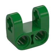 Lego Technic Axle and Pin Connector Perpendicular Double Split [Reinforced] / Green