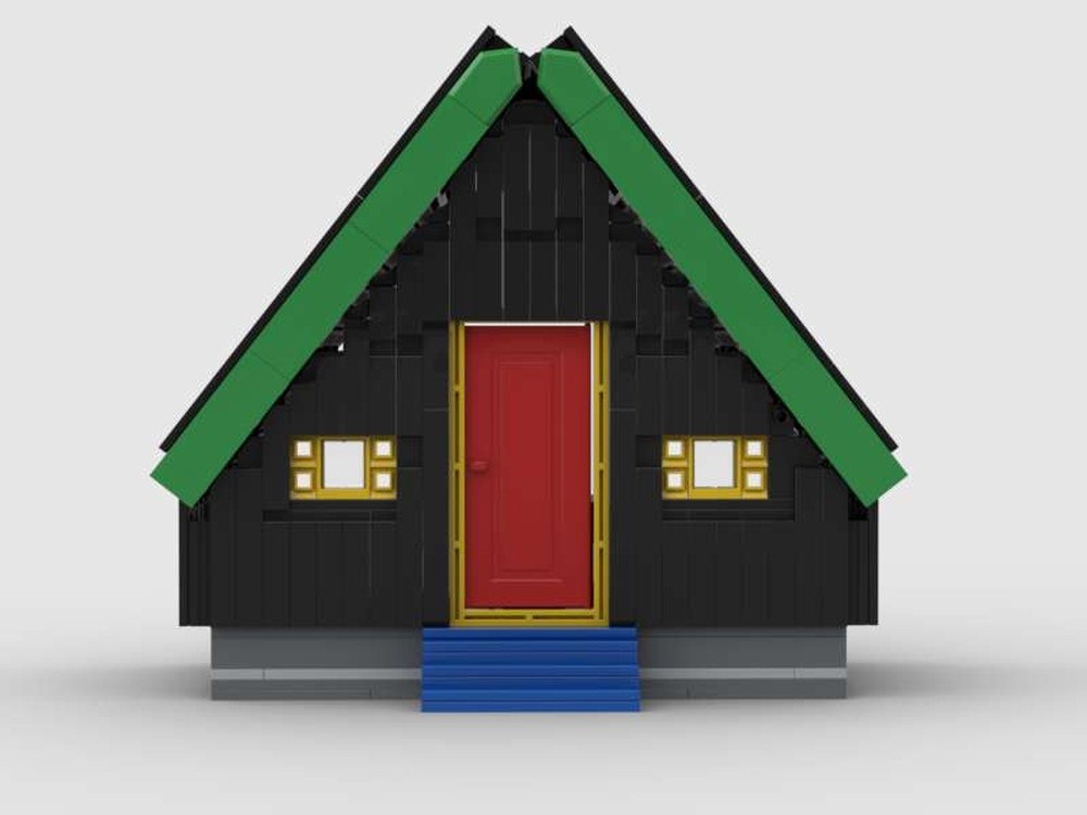 Lego Accidentally Wes Anderson - Kibo Hut Lego Version