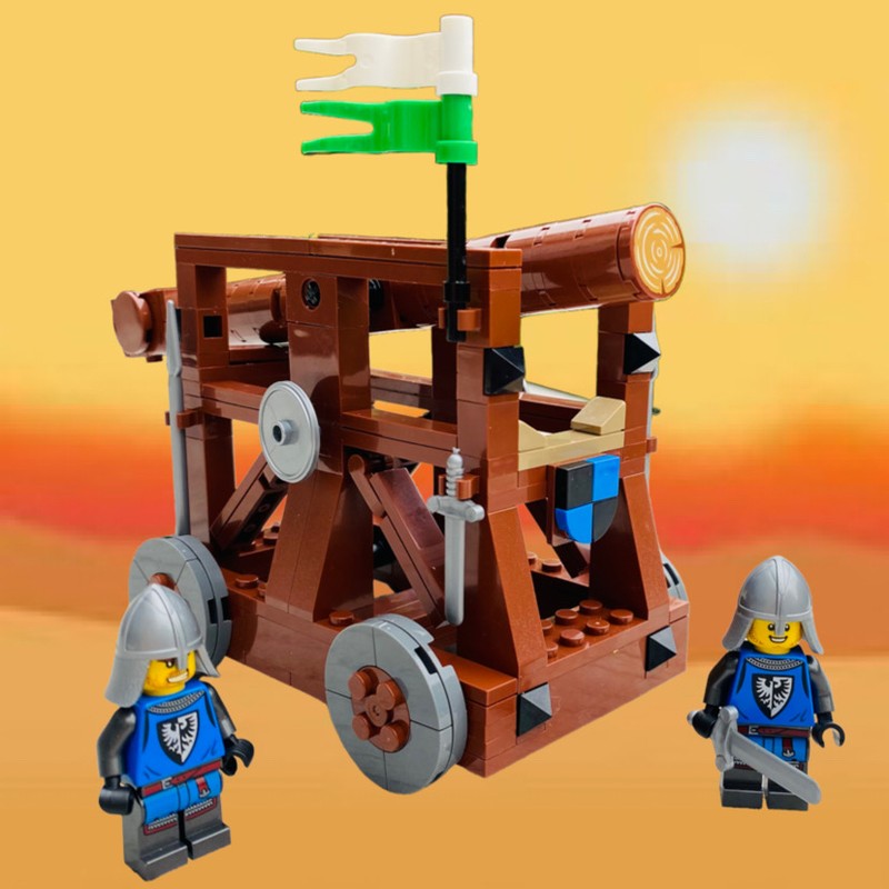 Lego 6030 Medieval Catapult Reforged