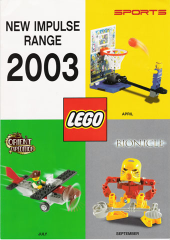 Lego 2003 Dealer New Impulse Range  (4196014-EUE/UK)