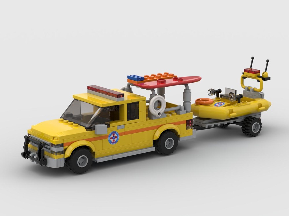 Lego Beach Rescue Unit