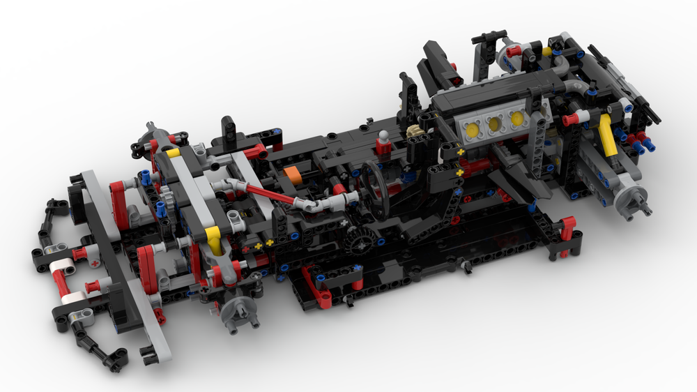 Lego 42125 Ferrari 488 GTE Gearbox Mod
