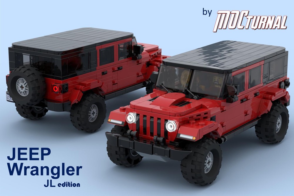 Lego MOCturnal Jeep Wrangler (JL)
