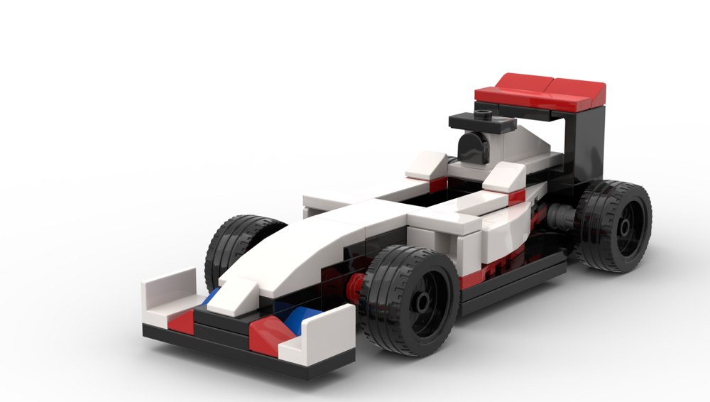 Lego HAAS F1 Race Car