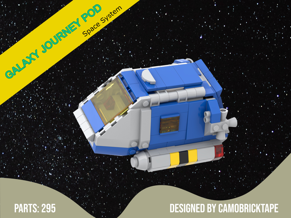 Lego Galaxy Journey POD- 40768 Modification